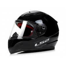 Шлем (интеграл) LS2 FF353 RAPID Solid черный глянцевый     XS