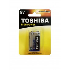 Батарейка TOSHIBA 6LR61GCP BP-1 9V щелочная (alkaline) Крона High Power (1шт)