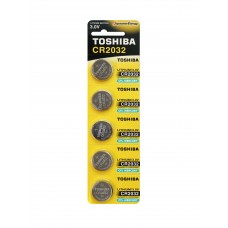 Батарейка TOSHIBA CR2032 3V литиевая (litium) Таблетка Special (1шт отрывная)